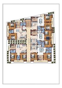 Image of 1100 Sq.ft 2 BHK Apartment / Flat for sale in Indira Nagar, Lucknow for Rs. 5500000
