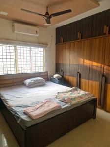 Bedroom Image of 1500 Sq.ft 3 BHK Independent House for rent in Bhayli Vadodara for Rs. 35000