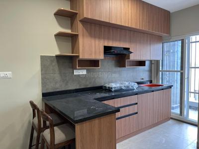 Kitchen Image of 550 Sq.ft 1 BHK Builder Floor for rent in HBR Layout Bengaluru for Rs. 35000