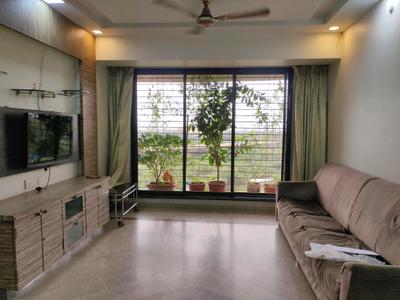 Living Room Image of 1600 Sq.ft 3 BHK Apartment / Flat for rent in Airoli Navi Mumbai for Rs. 67000