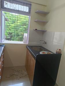 Kitchen Image of 750 Sq.ft 1 BHK Apartment / Flat for rent in Vashi Navi Mumbai for Rs. 40000