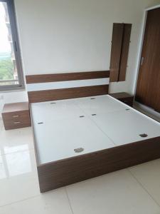 Bedroom Image of 2572 Sq.ft 3 BHK Apartment / Flat for rent in Shivalik Green View, Shantigram Ahmedabad for Rs. 75000