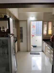 Kitchen Image of 1215 Sq.ft 2 BHK Apartment / Flat for sale in Shafalya Shlok Parisar, Gota Ahmedabad for Rs. 7300000