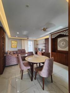 Hall Image of 1800 Sq.ft 3 BHK Apartment / Flat for rent in Gulnaar Meadows, Bhabat Zirakpur for Rs. 34000