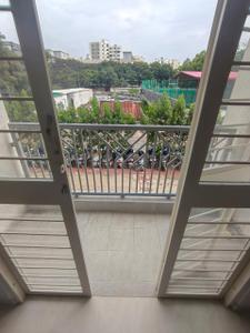 Balcony Image of 750 Sq.ft 1.5 BHK Apartment / Flat for sale in Ganga Millennia Undri Building J And K, Undri Pune for Rs. 5200000