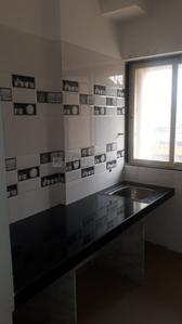 Kitchen Image of 650 Sq.ft 1 BHK Apartment / Flat for sale in Mahape Navi Mumbai for Rs. 4300000