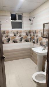 Bathroom Image of 1200 Sq.ft 2 BHK Apartment / Flat for rent in G B Galaxy Heights, Vrindavan Yojana Lucknow for Rs. 17000