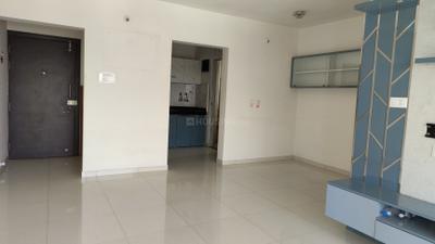 Living Room Image of 1200 Sq.ft 3 BHK Apartment / Flat for rent in Mantra Essence, Undri Pune for Rs. 28000