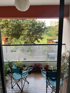 Balcony Image of 1200 Sq.ft 2 BHK Apartment / Flat for sale in Kumar Corp Prajwal, Wadgaon Sheri Pune for Rs. 11100000