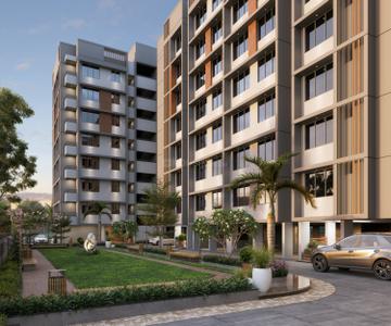 Image of 1251 Sq.ft 2 BHK Apartment / Flat for sale in Naroda, Ahmedabad for Rs. 4312000