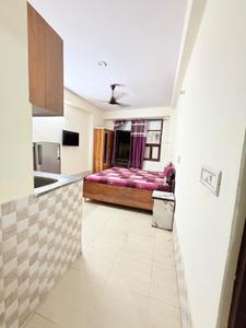 Bedroom Image of 1500 Sq.ft 1 RK Builder Floor for rent in Police Lines Gurgaon for Rs. 16000