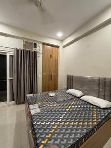 Bedroom Image of 800 Sq.ft 1 BHK Builder Floor for rent in Sector 40 Gurgaon for Rs. 30000