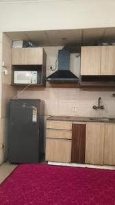 Kitchen Image of 425 Sq.ft 1 BHK Studio for rent in Supertech Ecociti, Sector 137 Noida for Rs. 19500