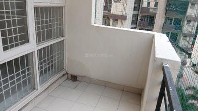 Balcony Image of 1235 Sq.ft 2 BHK Apartment / Flat for sale in Cosmos Golden Heights, Crossings Republik Ghaziabad for Rs. 7400000