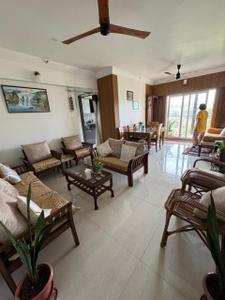 Hall Image of 1000 Sq.ft 2 BHK Apartment / Flat for rent in Arihant Aarohi, Shilgaon Thane for Rs. 29000