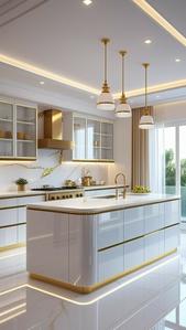 Kitchen Image of 869 Sq.ft 2 BHK Apartment / Flat for sale in Godrej Tower 4 Green Terraces Godrej City, Panvel Navi Mumbai for Rs. 12400000