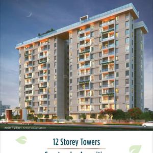 Image of 1110 Sq.ft 2 BHK Apartment / Flat for sale in Kolte Patil Springshire, Upper Kharadi, Pune for Rs. 8200000