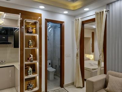 Living Room Image of 550 Sq.ft 2 BHK Apartment / Flat for sale in Dwarka Mor New Delhi for Rs. 3600001