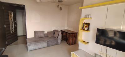 Hall Image of 650 Sq.ft 1 BHK Apartment / Flat for rent in Puranik City Phase 3, Thane West Thane for Rs. 26999