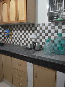 Kitchen Image of 800 Sq.ft 1 RK Independent House for rent in Alaknanda New Delhi for Rs. 18000