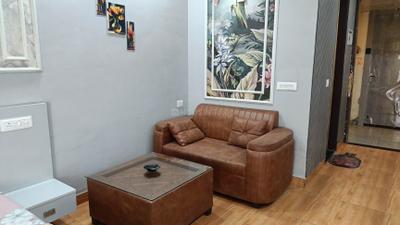 Living Room Image of 575 Sq.ft 1 BHK Studio for sale in Noida Extension Greater Noida for Rs. 5700000