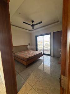Bedroom Image of 650 Sq.ft 1 BHK Builder Floor for rent in Scheme No 54 Indore for Rs. 32000