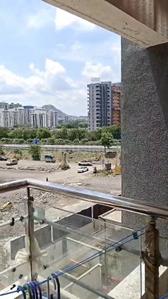 Balcony Image of 1000 Sq.ft 2 BHK Apartment / Flat for rent in Wadhwani Om Manglam Chaitanya, Kiwale Pune for Rs. 21000