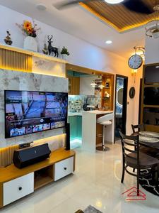 Hall Image of 674 Sq.ft 2 BHK Apartment / Flat for sale in Bren Northern Lights by Bren Corporation, Kogilu Bengaluru for Rs. 11000000