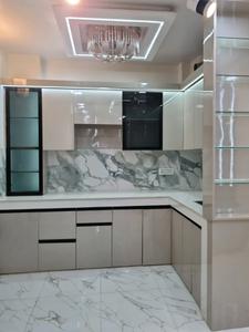 Kitchen Image of 810 Sq.ft 3 BHK Apartment / Flat for sale in Dwarka Mor New Delhi for Rs. 5500000
