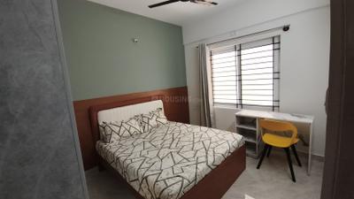 Bedroom Image of 699 Sq.ft 1 BHK Builder Floor for rent in Mahadevapura Bengaluru for Rs. 32000