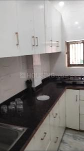 Kitchen Image of 660 Sq.ft 1 BHK Builder Floor for rent in Subhash Nagar New Delhi for Rs. 24000