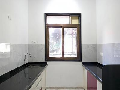 Kitchen Image of 650 Sq.ft 1 BHK Apartment / Flat for sale in Larkins Pride Palms, Thane West Thane for Rs. 7600000