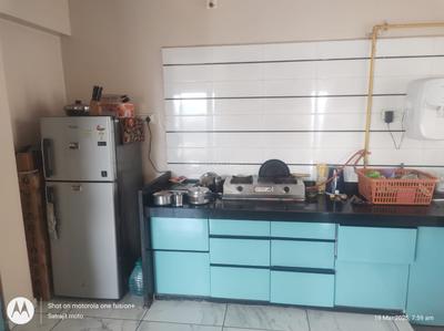 Kitchen Image of 1225 Sq.ft 2 BHK Apartment / Flat for rent in Jahangir Pura Surat for Rs. 25000
