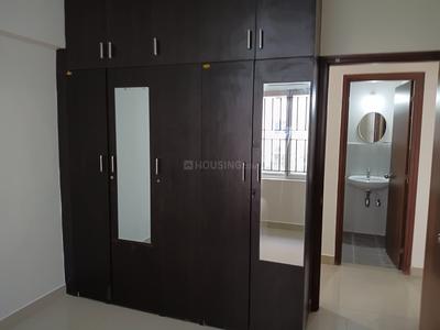 Bedroom Image of 1082 Sq.ft 3 BHK Apartment / Flat for rent in Provident Sunworth City, Kambipura Bengaluru for Rs. 24000