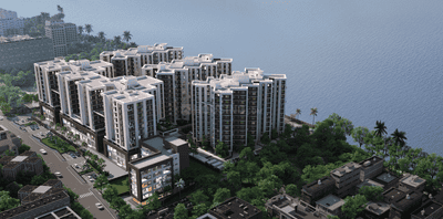 Image of 1250 Sq.ft 3 BHK Apartment / Flat for sale in Unimark Riviera, Uttarpara, Hooghly for Rs. 13000000