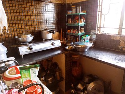 Kitchen Image of 650 Sq.ft 2 BHK Apartment / Flat for sale in Mangolik Appartment, Dum Dum Kolkata for Rs. 2500000