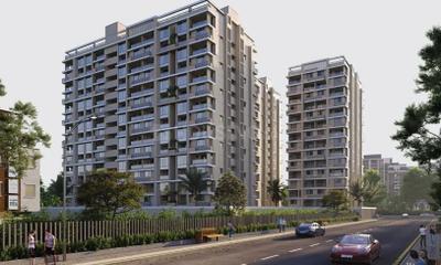 Image of 1764 Sq.ft 3 BHK Apartment / Flat for sale in Sculpture, Ognaj, Ahmedabad for Rs. 13600000