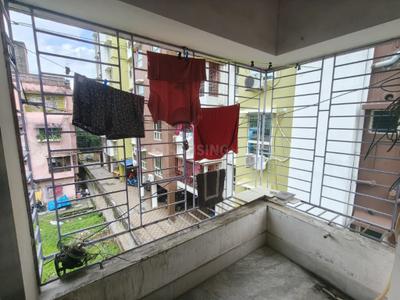 Balcony Image of 750 Sq.ft 2 BHK Builder Floor for sale in South Dum Dum Kolkata for Rs. 3700000