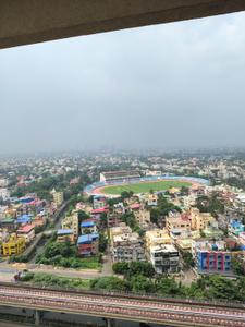 Balcony Image of 2191 Sq.ft 3 BHK Apartment / Flat for sale in Bengal Peerless Avidipta Phase II, Santoshpur Kolkata for Rs. 38000000