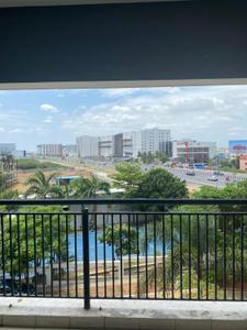 Balcony Image of 1500 Sq.ft 3 BHK Apartment / Flat for rent in Mantri Serene, Pallavaram Chennai for Rs. 40000