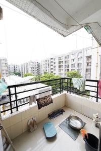 Balcony Image of 1125 Sq.ft 2 BHK Apartment / Flat for sale in New Maninagar Ahmedabad for Rs. 3800000