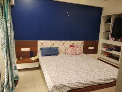 Bedroom Image of 1200 Sq.ft 3 BHK Penthouse for rent in Bhayli Vadodara for Rs. 22000