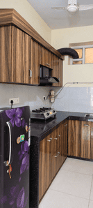 Kitchen Image of 600 Sq.ft 1.5 BHK Apartment / Flat for sale in Sri Arihant Samriddhi Towers, Barkhera Pathani Bhopal for Rs. 1750000