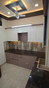 Kitchen Image of 660 Sq.ft 1 BHK Builder Floor for rent in Hari Nagar New Delhi for Rs. 20500