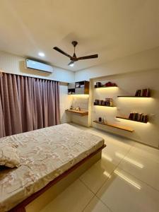 Bedroom Image of 4200 Sq.ft 4 BHK Apartment / Flat for rent in Paarijat Eclat, Iscon Ambli Road Ahmedabad for Rs. 95000