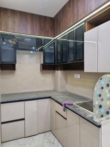 Kitchen Image of 750 Sq.ft 3 BHK Apartment / Flat for sale in Hans Builders Floor, Razapur Khurd New Delhi for Rs. 4800000