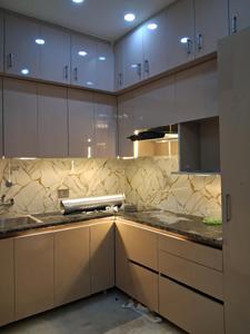 Kitchen Image of 950 Sq.ft 2 BHK Apartment / Flat for sale in Skyline Dev Infra, Sector 49 Noida for Rs. 4500000