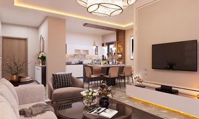 Hall Image of 4500 Sq.ft 4.5 BHK Apartment / Flat for sale in Shalimar One World Pinnacle, Gomti Nagar Lucknow for Rs. 54000000
