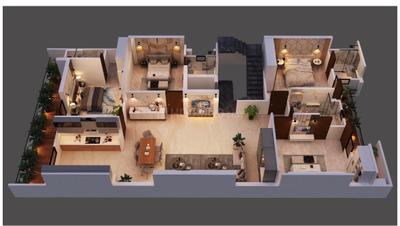 Image of 2160 Sq.ft 4 BHK Builder Floor for sale in Shastri Nagar, Ghaziabad for Rs. 20000000