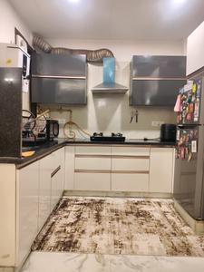 Kitchen Image of 1500 Sq.ft 3 BHK Builder Floor for rent in Freedom Fighters Enclave New Delhi for Rs. 53000